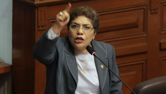 Luz Salgado consideró vergonzoso y deplorable accionar de Julio Gagó. (Perú21)
