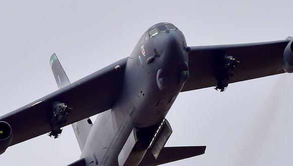 B-52, los bombarderos nucleares de Estados Unidos. (Foto: AFP)