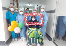 Cusco: Gestante vence al COVID-19 tras permanecer 17 días en cuidados intensivos del Hospital Regional