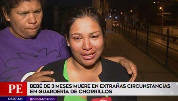 Bebé de 3 meses murió en extrañas circunstancias en una guardería de Chorrillos. (Video: América Noticias)