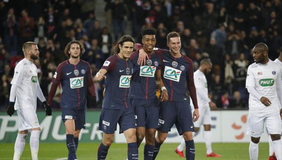 Sin la presencia de Neymar y Mbappé, el ataque parisino se concentrará en Edinson Cavani.