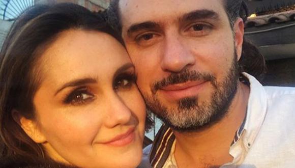 Dulce María festejó su primer aniversario de bodas con tierna foto de su embarazo.  (Foto: Instagram)