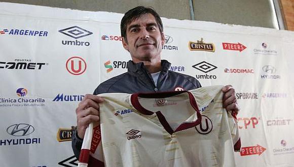 Óscar Ibáñez, nuevo técnico de Universitario: “Vamos a pelear por el título”. (USI)