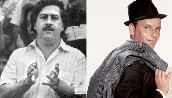 Pablo Escobar y Frank Sinatra fueron socios, afirmó hijo del narcotraficante. (AFP)