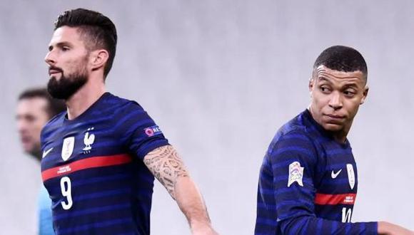 El director técnico de la selección francesa negó las versiones que señalaban una riña entre Mbappé y Giroud. (Foto: Cordon Press)