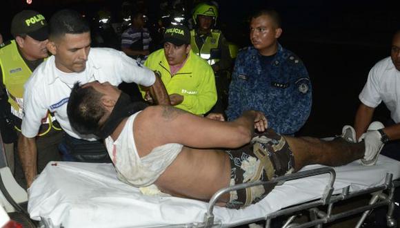 Colombia: Al menos 10 muertos por incendio en cárcel de Barranquilla. (AFP)