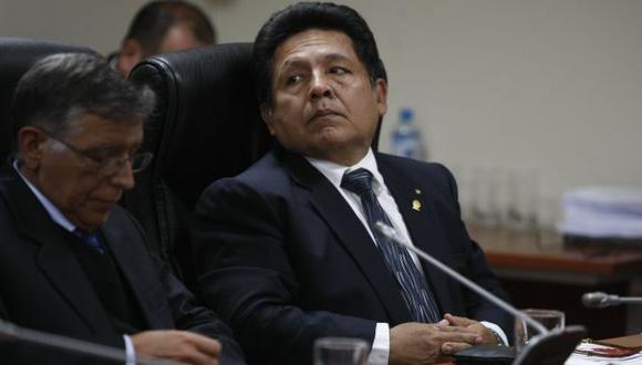 El fiscal de la Nación, Carlos Ramos Heredia, está convocado a la comisión Áncash. (Mario Zapata)