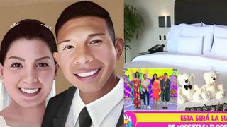 Boda de Edison Flores y  Ana Siucho: así será la suite de los novios [VIDEO]
