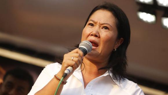 Keiko Fujimori declaró desde Sicuani. (Perú21)