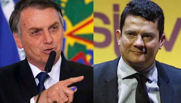 Brasil: Jair Bolsonaro promoverá al ministro Sergio Moro para la Corte Suprema. (AP / Reuters)