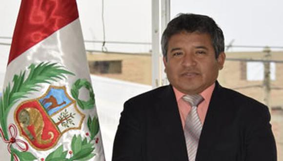 Richard Ramos fue detenido por el presunto delito de lavado de activos. (Municipalidad distrital de Chilca - Cañete)
