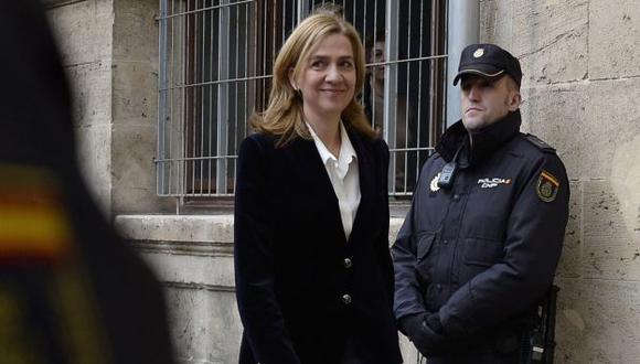 Infanta Cristina niega responsabilidad en caso de corrupción. (AP)