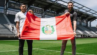 Flores y Pizarro se reunieron, tras confirmarse el amistoso DC United vs. Bayern Munich