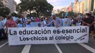Buenos Aires desafía decreto presidencial para suspender clases presenciales