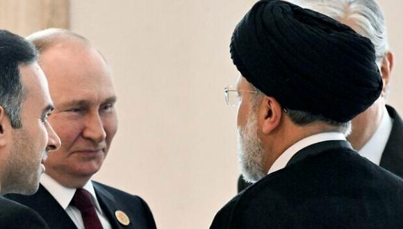 Putin en visita a los Ayatollah.