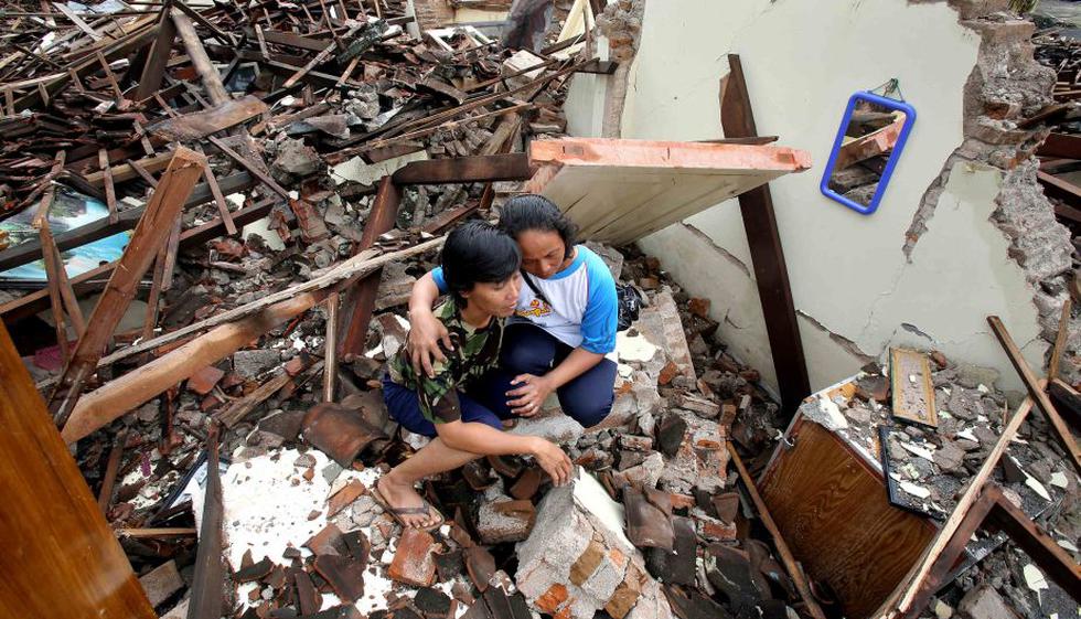 Terremoto en Java, Indonesia (2006). (AFP)