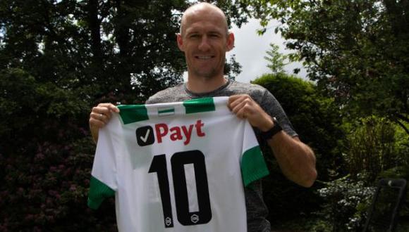 Arjen Robben anunció su retiro del fútbol en julio del 2019 tras varias temporadas en Bayern Múnich. (Foto: FC Groningen)