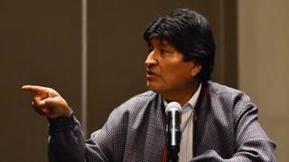 Evo Morales denuncia montaje en Bolivia para enjuiciarlo internacionalmente