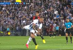 Arley Rodríguez recibió patada al borde del área: el árbitro no cobró falta para Alianza [VIDEO]
