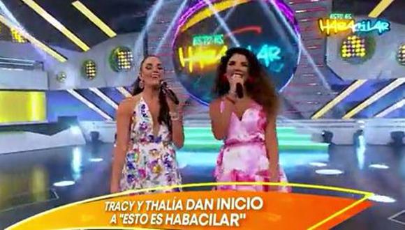 “Esto es Habacilar”: Thalía Estabridis y Tracy Freundt dieron inicio a la nueva temporada del programa juvenil. (Foto: captura de video)V