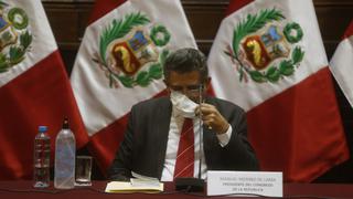 Manuel Merino: “No vamos a pisar el palito de las declaraciones nerviosas del Ejecutivo”