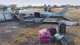 Un muerto y tres heridos deja accidente de avioneta en Tumbes
