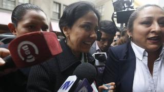 Nadine Heredia declara ante el fiscal Germán Juárez por aportes de Odebrecht