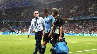 ¿Llega al Uruguay vs. Francia? Revelan el informe médico sobre la lesión de Edinson Cavani
