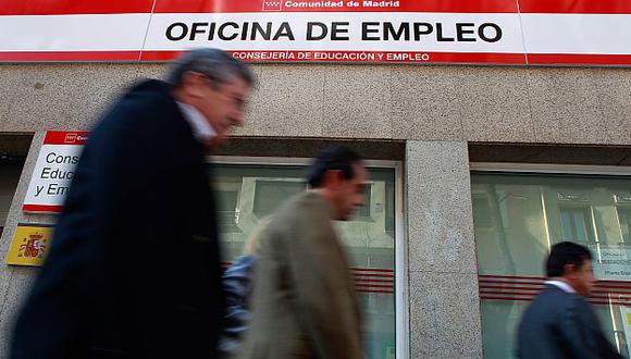 El nivel de desempleo en España es el peor del bloque con un 23.6%. (AP)