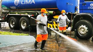 Cercado de Lima: Realizan trabajos de mantenimiento y limpieza en la plazuela San Pedro