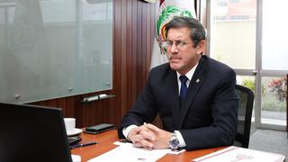 Exviceministro Jorge Chávez: “Ministro no me refutó que hubiera consignas partidarias”