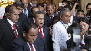 Ollanta Humala se queja del Congreso: "Nos parece un abuso de poder"