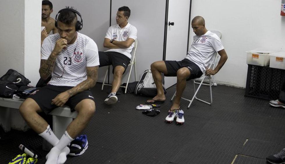 Los jugadores del Corinthians se mostraron tensos por las agresiones que sufrieron de sus propios barristas el último fin de semana previo al encuentro que disputaron el último domingo ante el Ponte Preta, en el que cayeron por 2-1. (Agencia Corintios Jr.