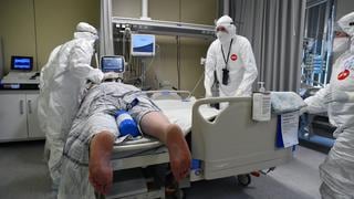 Rusia registra 857 muertes por coronavirus, nuevo récord en toda la pandemia