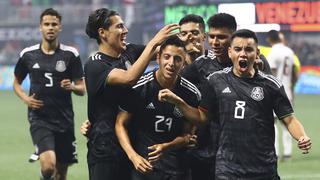 México remontó y venció 3-1 a Venezuela en amistoso [FOTOS]