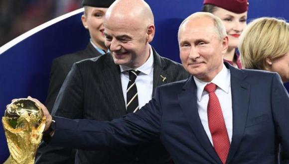 El mandatario de Rusia, Vladimir Putin. Foto: AFP)