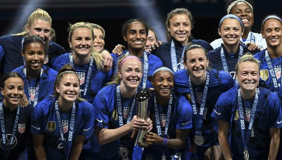 Selección femenina de fútbol de Estados Unidos, últimas campeonas mundiales (Foto: AFP).