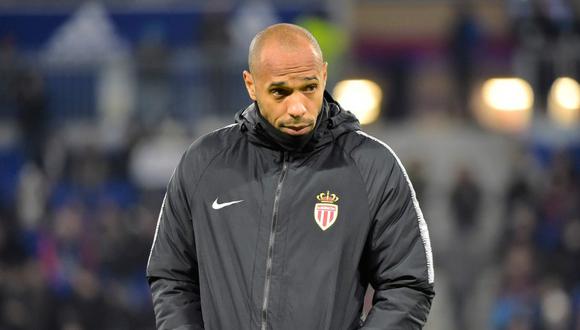 Thierry Henry llegó a Mónaco para reemplazar a Leonardo Jardim. (Foto: AFP)