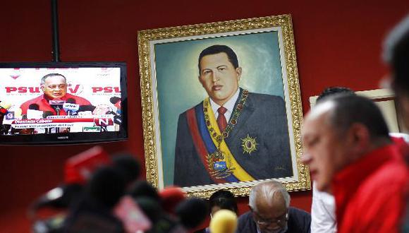 “Aquí es Chávez y punto”, alegó Istúriz. (Reuters)
