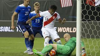 Perú perdió 2-1 ante Estados Unidos en un amistoso en Washington