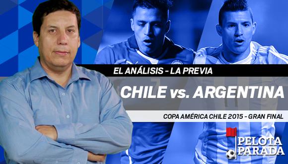 Francisco Cairo argumentó que la selección argentina tienen un mayor juego que la selección chilena. (Perú21)