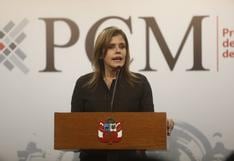 Mercedes Aráoz afirma que en su gabinete 'no hay ministros de escritorio'