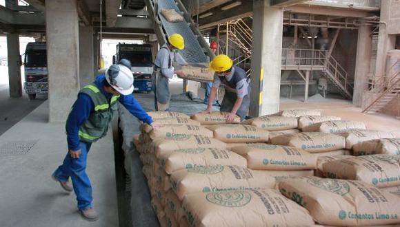 La reducción de la actividad de las empresas constructoras afecta empresas de cemento. (USI)