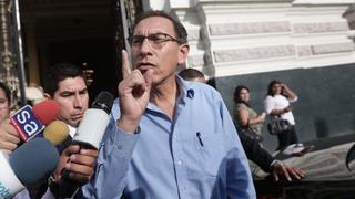 Apra y Fuerza Popular afirman que interpelación a Martín Vizcarra será después de la emergencia