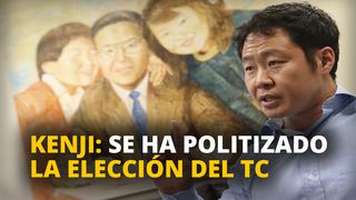 Kenji Fujimori se pronuncia y habla sobre la elección del TC