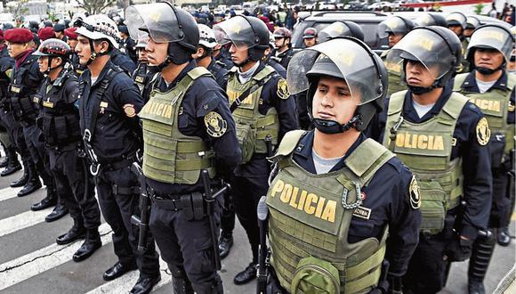 Cerca de 60,000 policías brindarán seguridad 
durante el Referendum Nacional 2018.