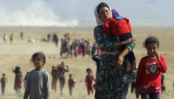 Francia acogió el jueves a un nuevo grupo de mujeres y niños yazidíes, que recibirán ayuda para instalarse en el país.(Foto: Reuters)