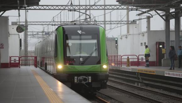 Metro de Lima cuenta con nuevos y modernos vagones. (Perú21)