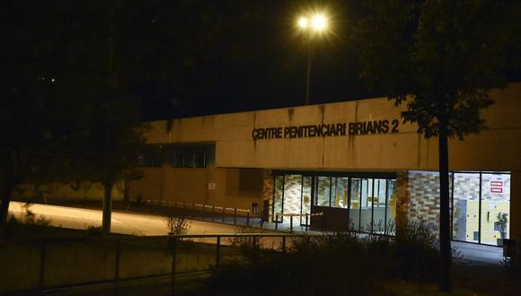 La cárcel del Centro Penitenciario Brians 2, en Sant Esteve Sesrovires, cerca de Barcelona, donde el pionero del software antivirus John McAfee fue encontrado muerto en su celda. (Foto de Pau BARRENA / AFP)