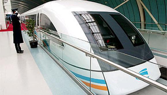 Tren de levitación magnética de Shangai (Reuters)